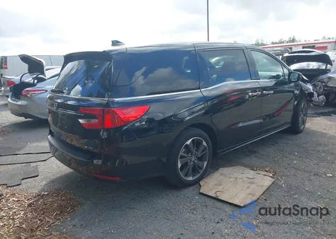 2023 Honda Odyssey Elite from USA, damaged, VIN 5FNRL6H90PB046248